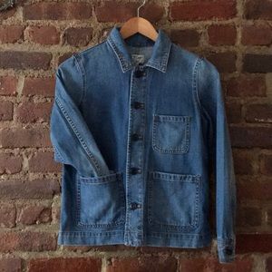 Denim workwear jacket